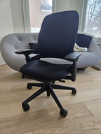 Black Frame With Black Cushion